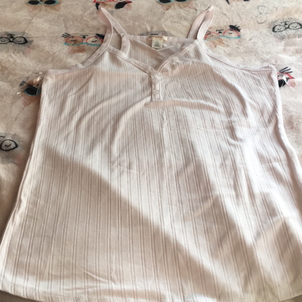 Stretchy racerback long length tank